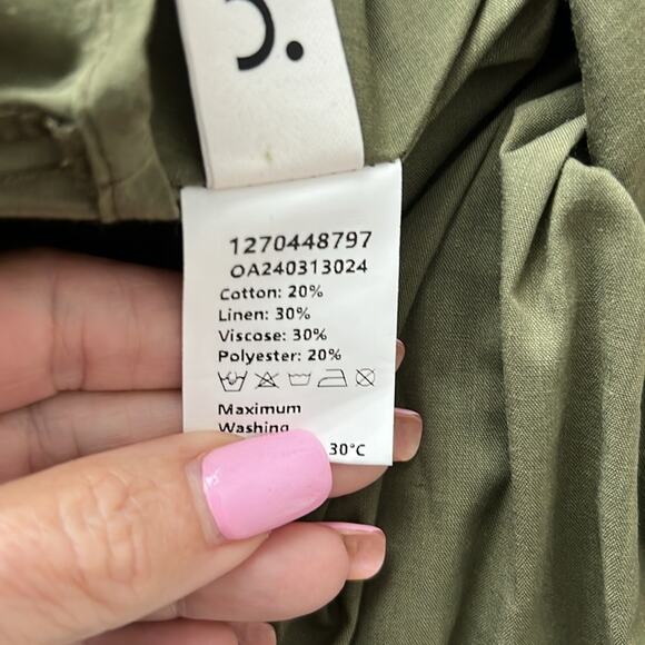 Commense Sage Green Halter Maxi Dress - Picture 6 of 9